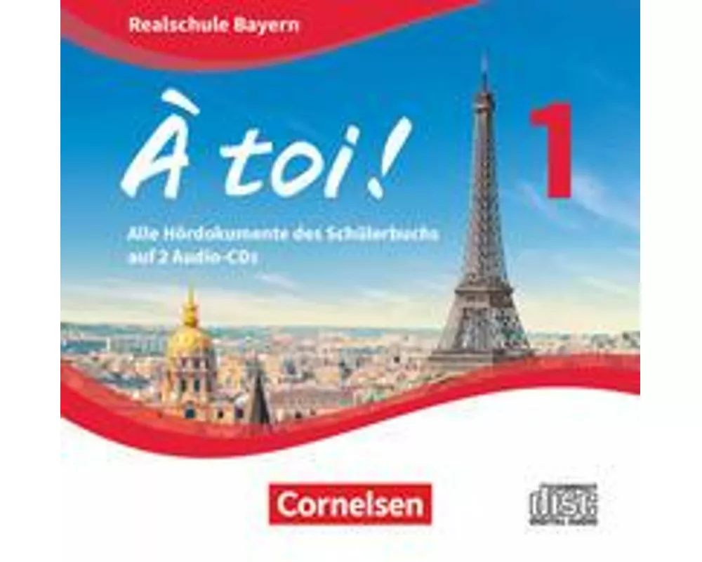 À toi !, Bayern, Band 1, Audio-CDs
