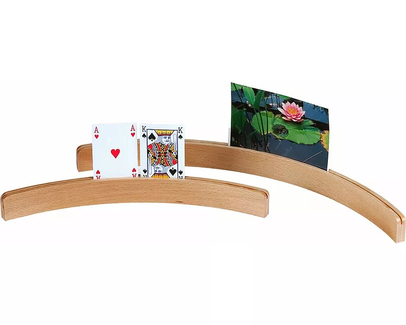Kartenhalter Holz