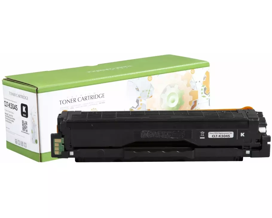 STATIC Toner cartridge compatible with Samsung CLT-K504S/SU158A black remanufactured 2.500 pages