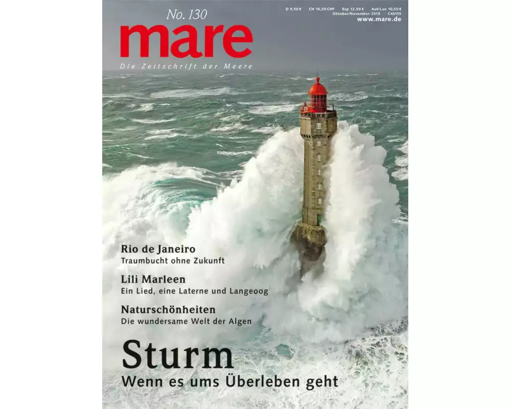 mare - Die Zeitschrift der Meere / No. 130/ Sturm