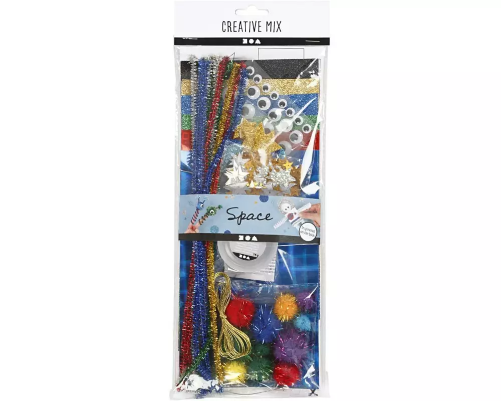 Creativ Company Bastelset Mix Weltall 9-teilig