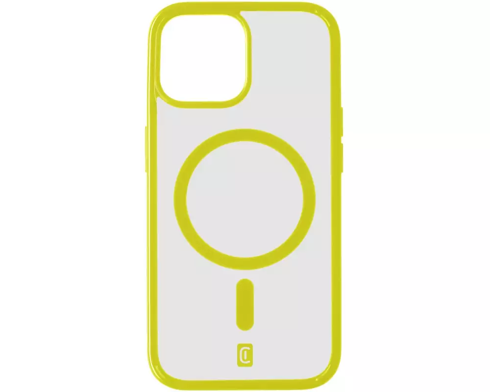 Cellular Line Back Cover Gloss Case iPhone 15 Lime-Green