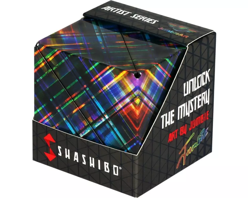 Shashibo Cube Disco Plaid – by Artist Jumbie