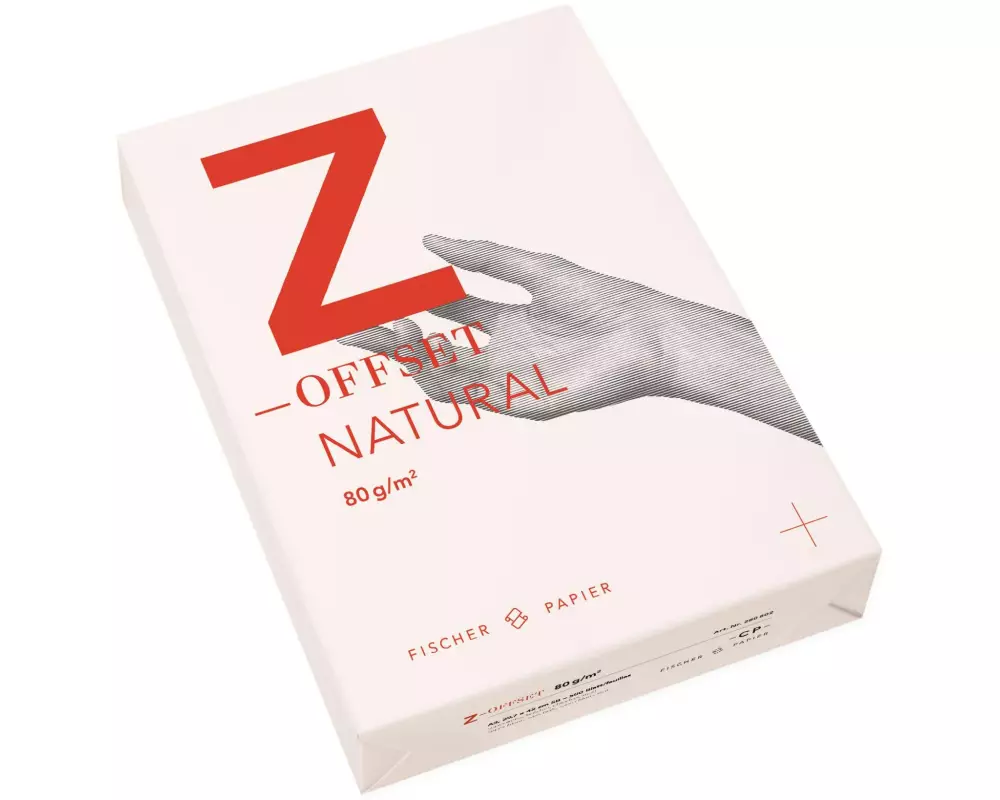 Fischer Papier Kopierpapier A3, Weiss, 80 g/m²,500 Blatt