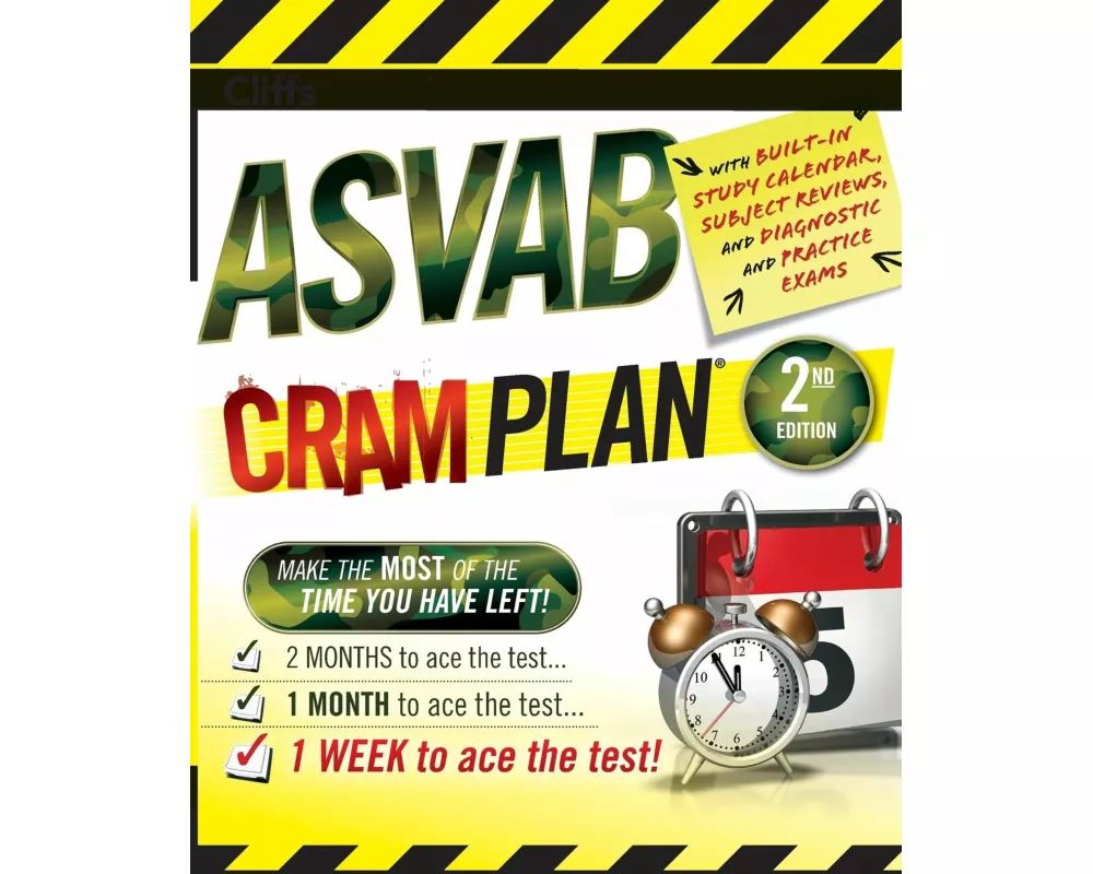 Cliffsnotes ASVAB Cram Plan