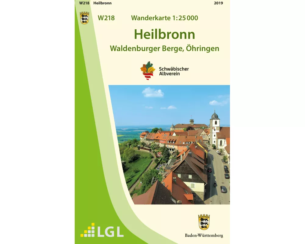 W218 Wanderkarte 1:25 000 Heilbronn