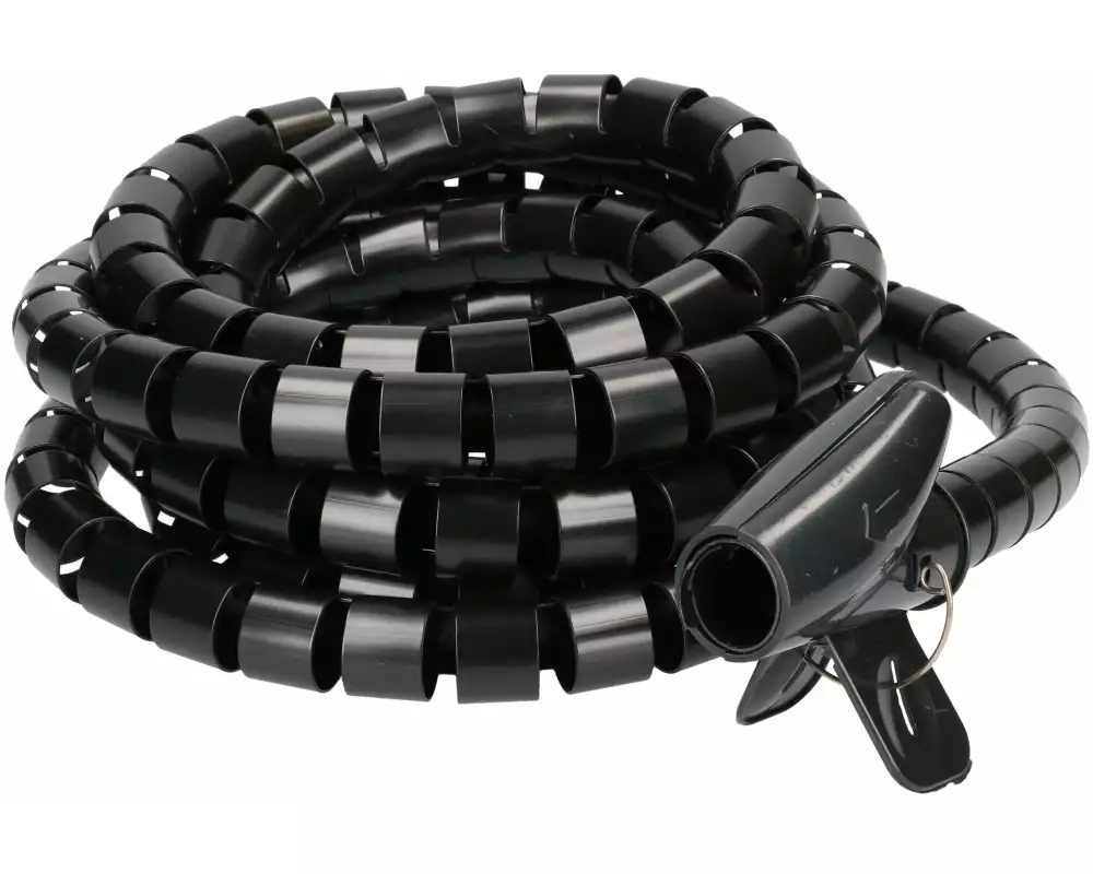 Max Hauri Spiroschlauch 3 m x 15 mm Schwarz