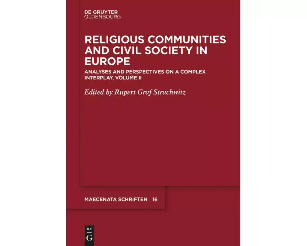 Religious Communities and Civil Society in Europe