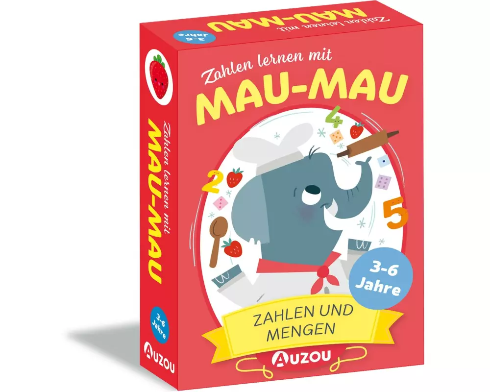 HUCH! Kartenspiel Zahlen lernen mit Mau-Mau
