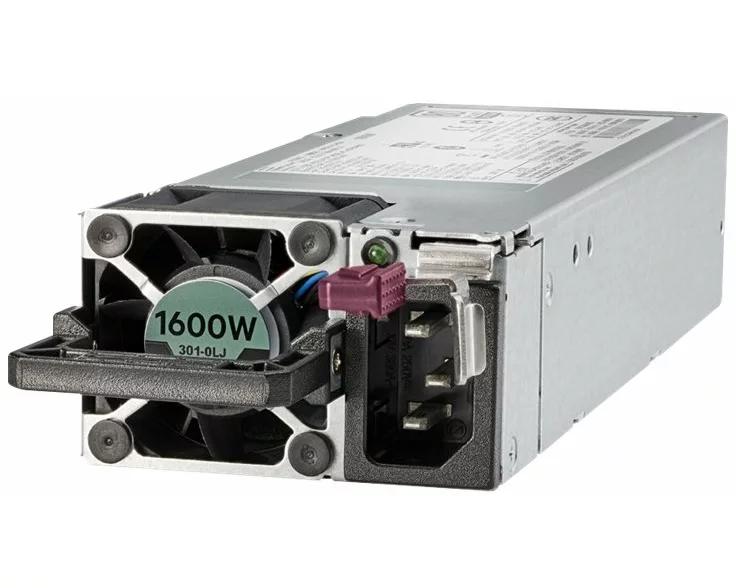 HPE Power Supply, 1600W, Flex Slot, Platinum, Hot Plug, Low Halogen Kit