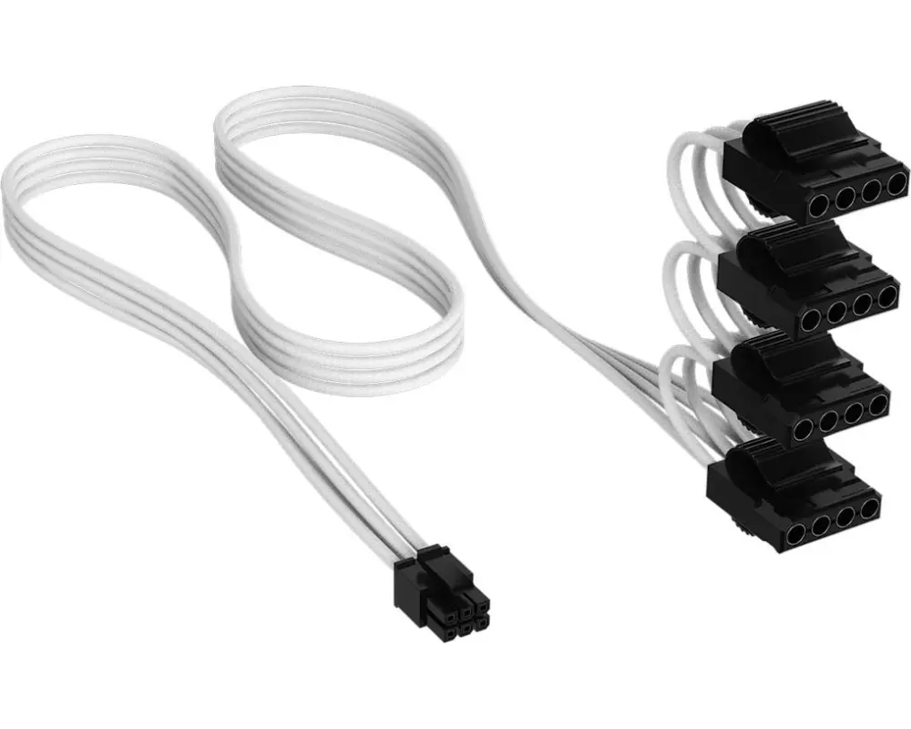 Corsair Premium Ind.Sl.Periph.Power(Molex-st.) Cable(4 conn)T5 75 cm
