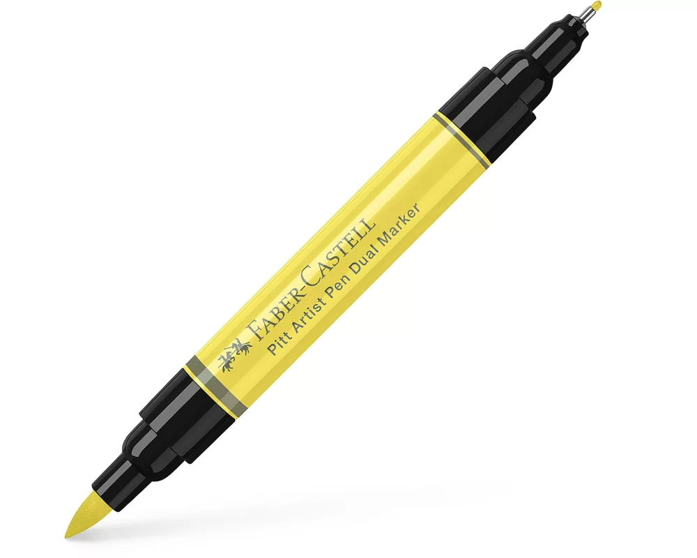 Faber-Castell Tuschestift Pitt Artist Pen Dual Hellgelb
