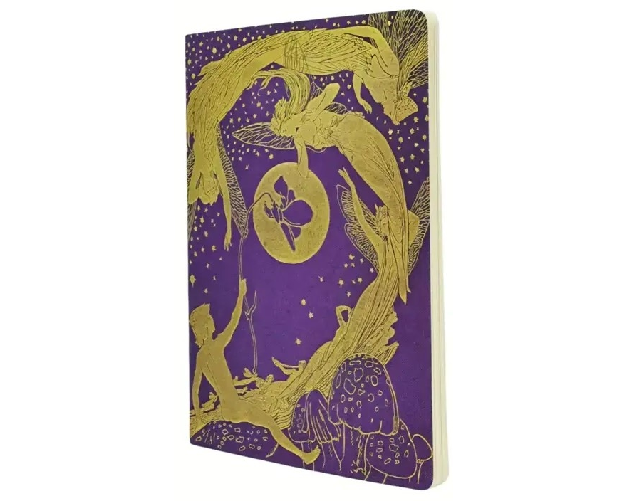 PAPERBLANKS Notizheft A4 CBD6278 Violet Fairy blanko 80 S.