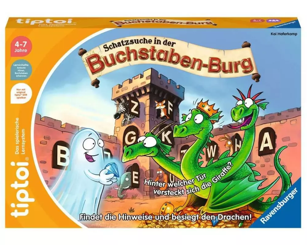 tiptoi Spiel Schatzsuche in der Buchstaben-Burg