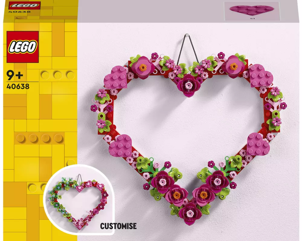 LEGO Saisonal Herz-Deko 40638