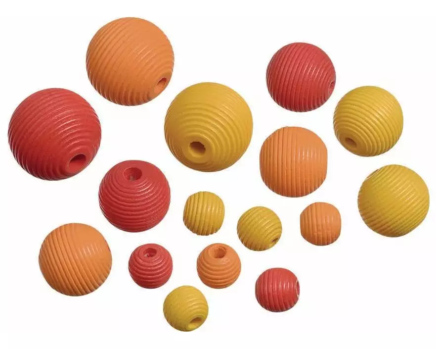 Knorr Prandell Perlen Mix 4 20 Stk, Gelb; Orange; Rot