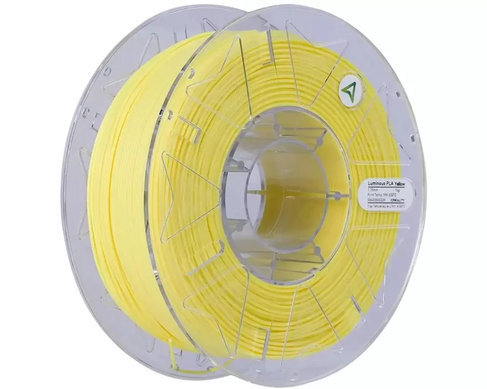 Creality Filament PLA Luminous Gelb 1.7 mm 1 kg