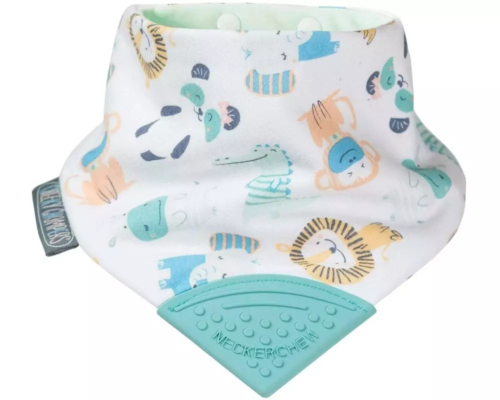 Cheeky Chompers Beisslätzchen Neckerchew Cheeky Animals 45 x 18 cm