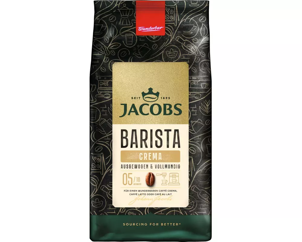 Jacobs Kaffeebohnen Barista Crema 1 kg