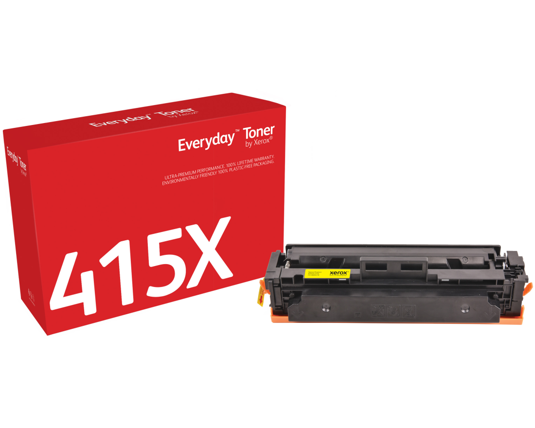 Everyday™ Gelb Tonermodul von Xerox kompatibel mit HP 415X (W2032X), Hohe Kapazität