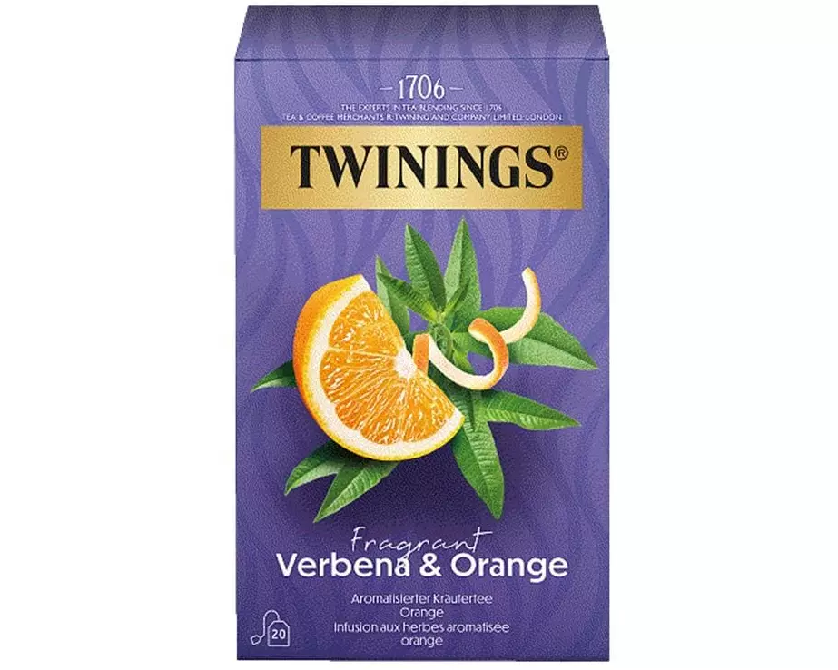 Twinings Teebeutel Eisenkraut & Orange 20 Stück