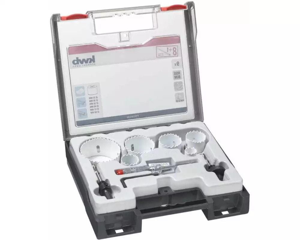 kwb Lochsägen-Set Installateur-Set, 9-teilig