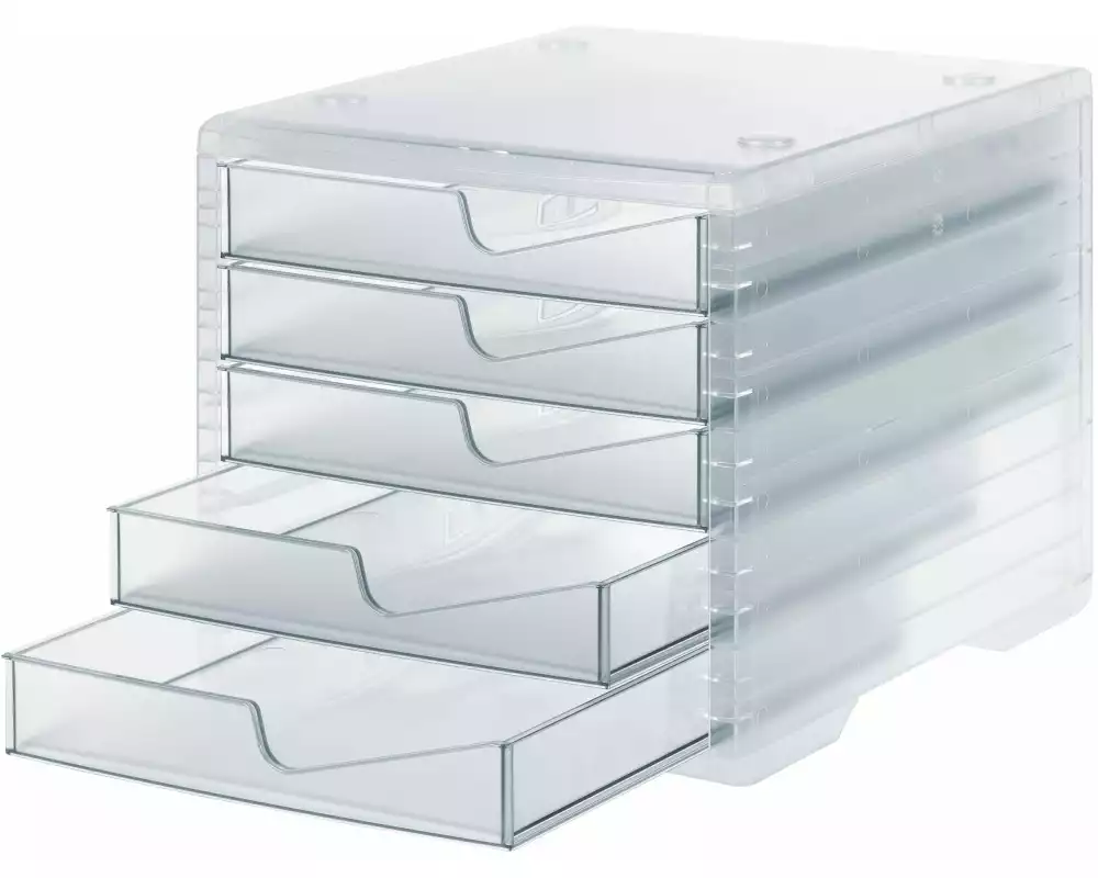 Styro Schubladenbox Styroswingbox light Transparent