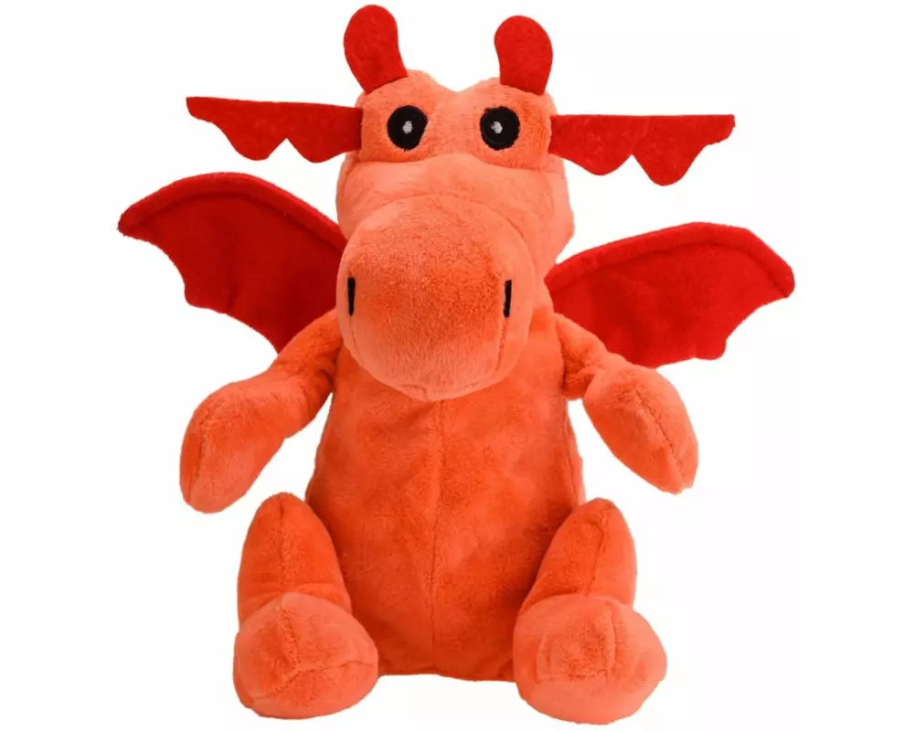Welliebellies Wärme-Stofftier Drache gross 27 cm