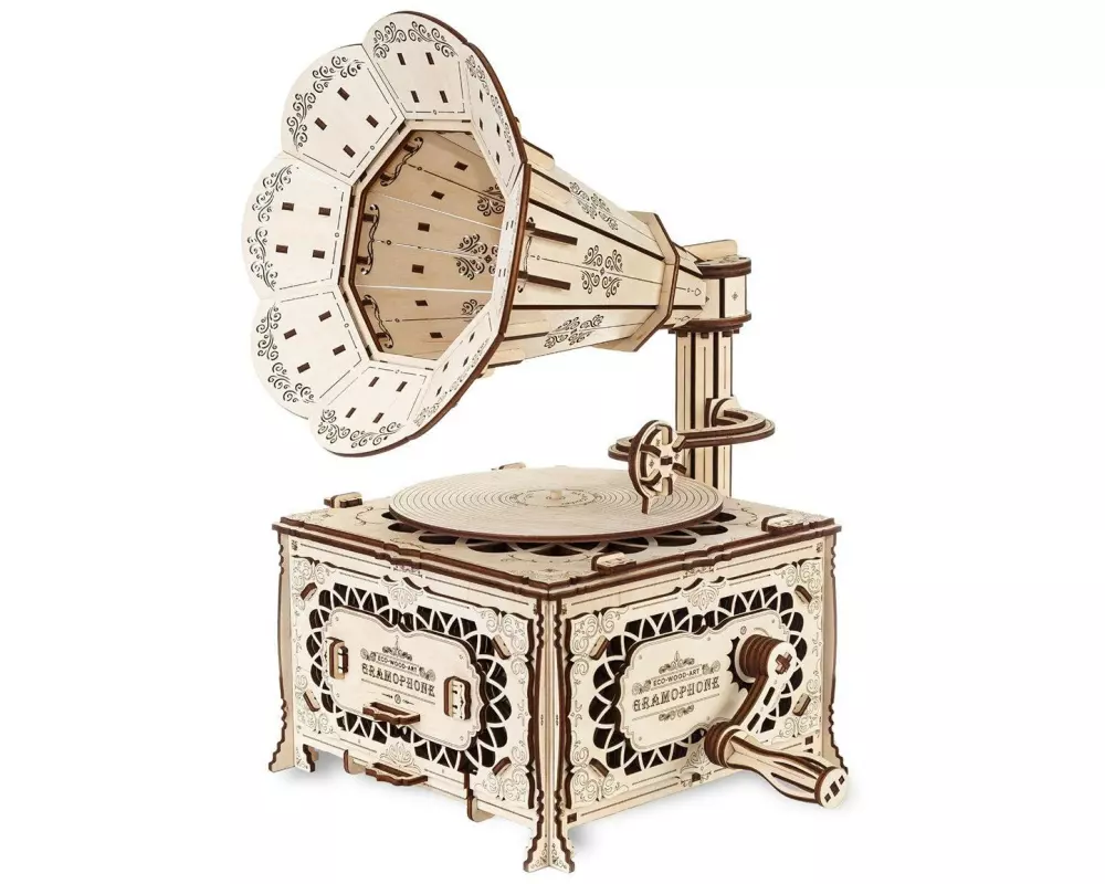 Eco-Wood-Art Bausatz Grammophon