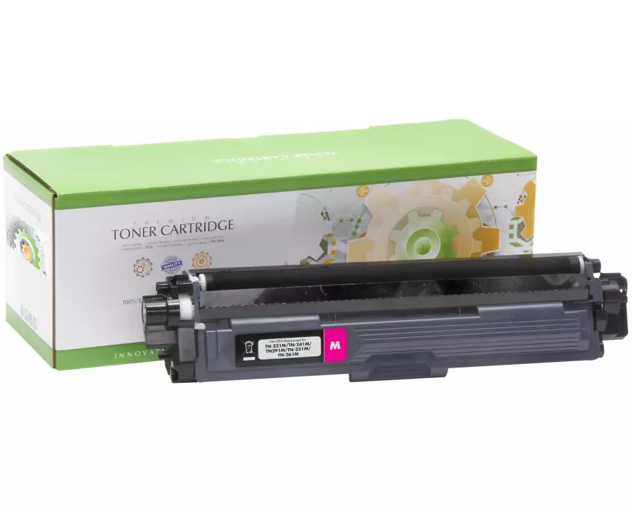 STATIC Toner cartridge compatible with Konica Minolta A8K3350/TN-221M magenta remanufactured 21.000 pages