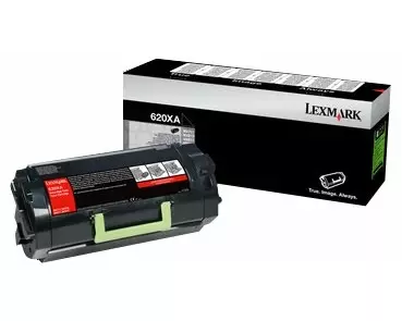 LEXMARK 620XA toner cartridge black standard capacity 45.000 pages 1-pack