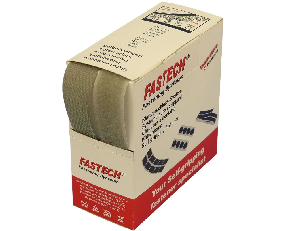 FASTECH Klettband-Box Hellgrün