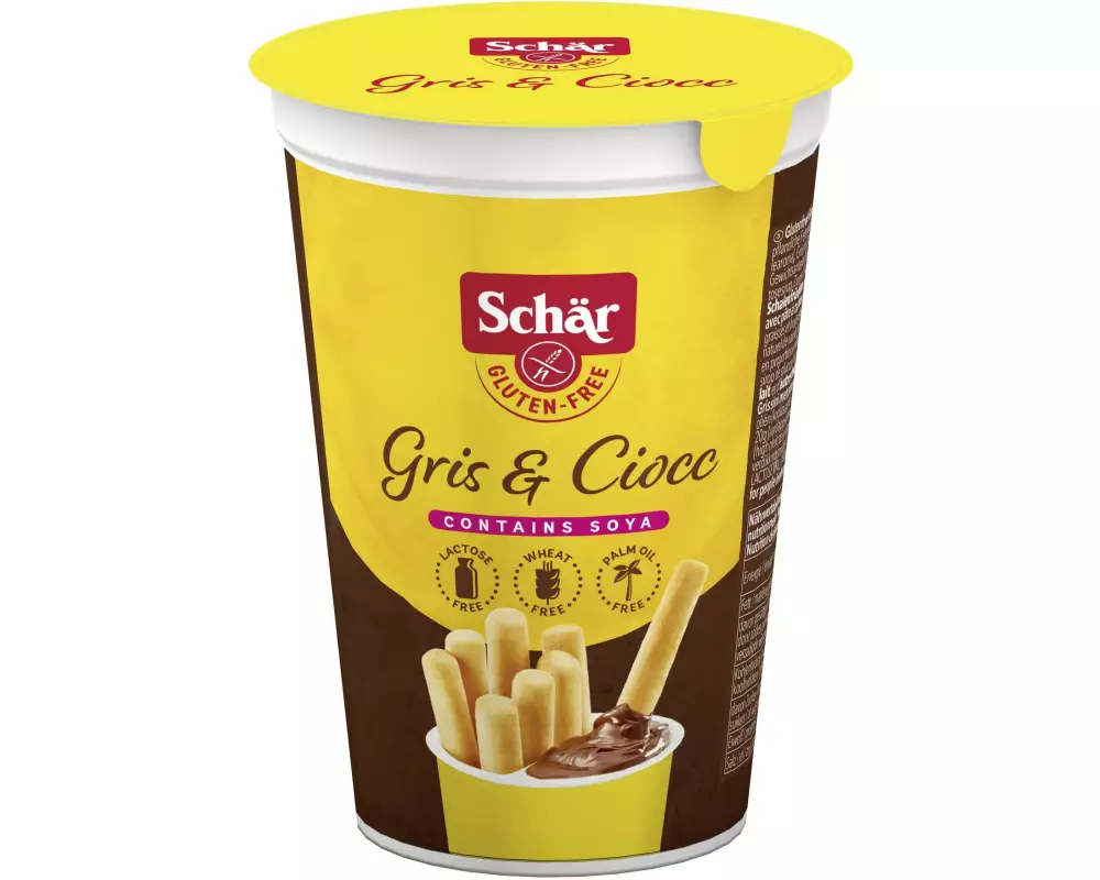 Dr.Schär Snack Gris & Ciocc glutenfrei 52 g