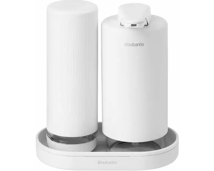 Brabantia Seifenspender-Set Sink Style 400 ml, Weiss