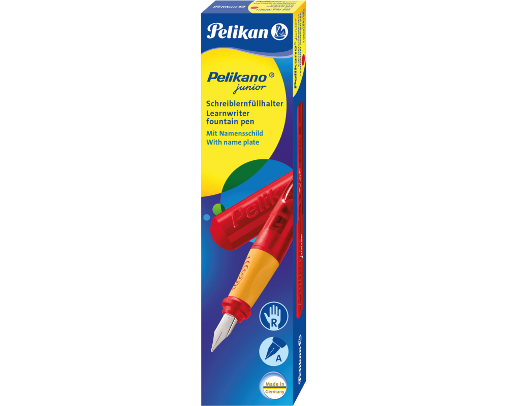 PELIKAN Füllhalter Pelikano Junior 940882 rot, für Rechtshänder