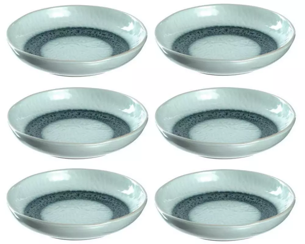 Leonardo Suppen- & Pastateller Matera Ø 21 cm, 6 Stück, Blau