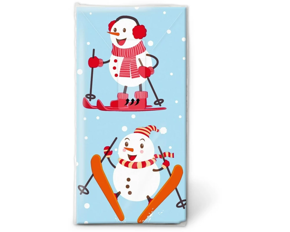 Paper + Design Taschentücher Schneemann 1 Päckchen à 10 Taschentücher