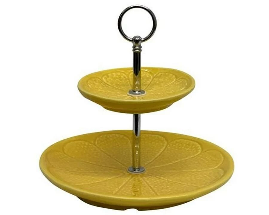 Dameco Dekoteller Lemon Gelb