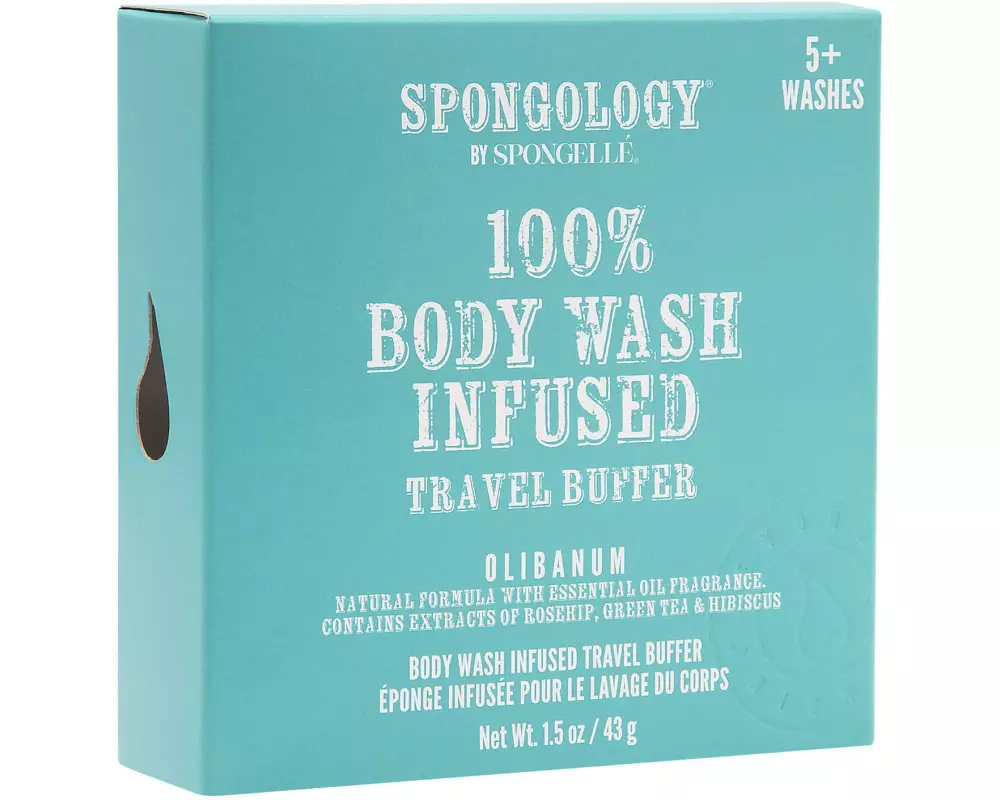 SPONGELLÉ Spongology Travel Buffer Olibanum Reise-Schwamm Peeling
