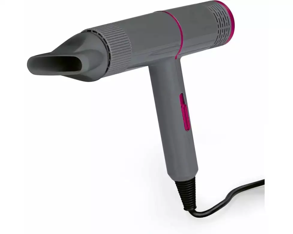 VITALmaxx Haartrockner Grau/Pink