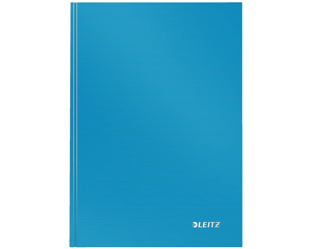 Leitz Notizbuch Solid A5, Kariert, Hellblau