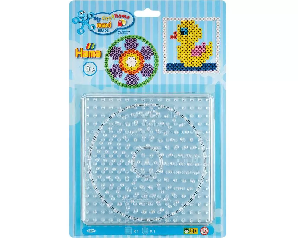 Hama Bügelperlen Platten Maxi Transparent