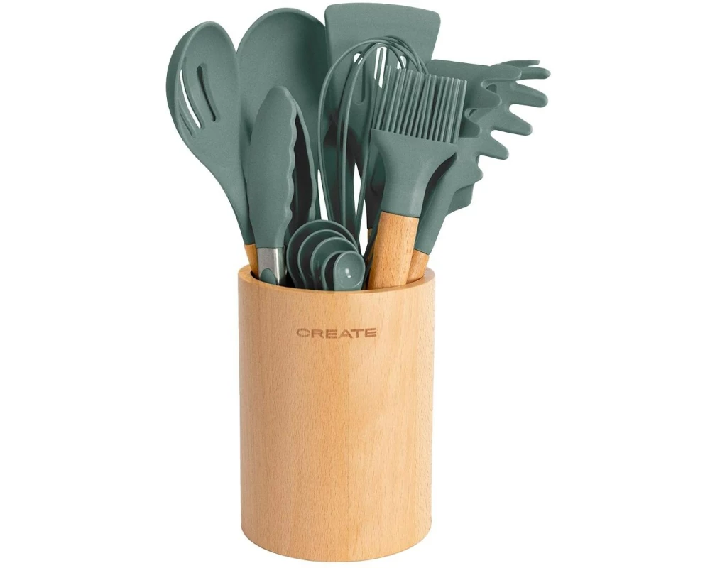 Create Küchenutensilien Set Salbeigrün