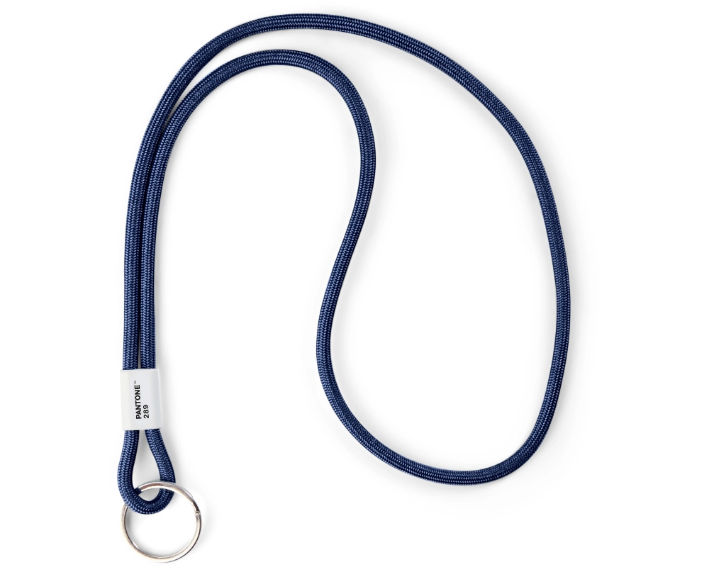 Pantone by Copenhagen Design Schlüsselanhänger Key Chain Long Dunkelblau, 48 cm