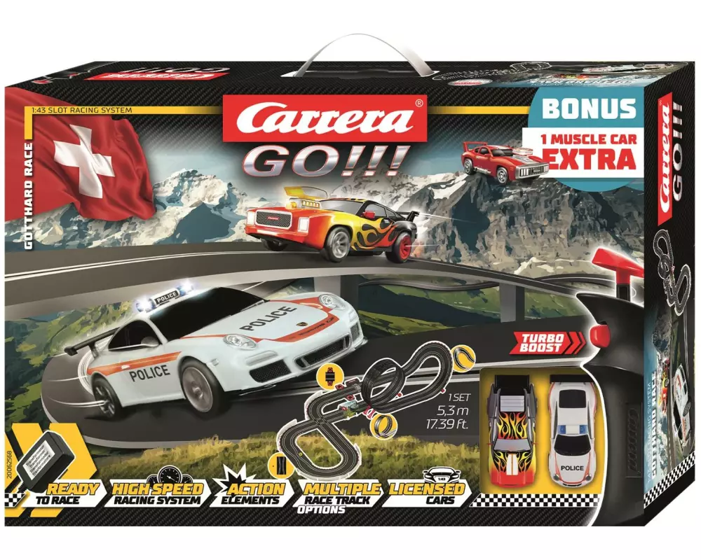 Carrera GO! Gotthard Race 5.3 m