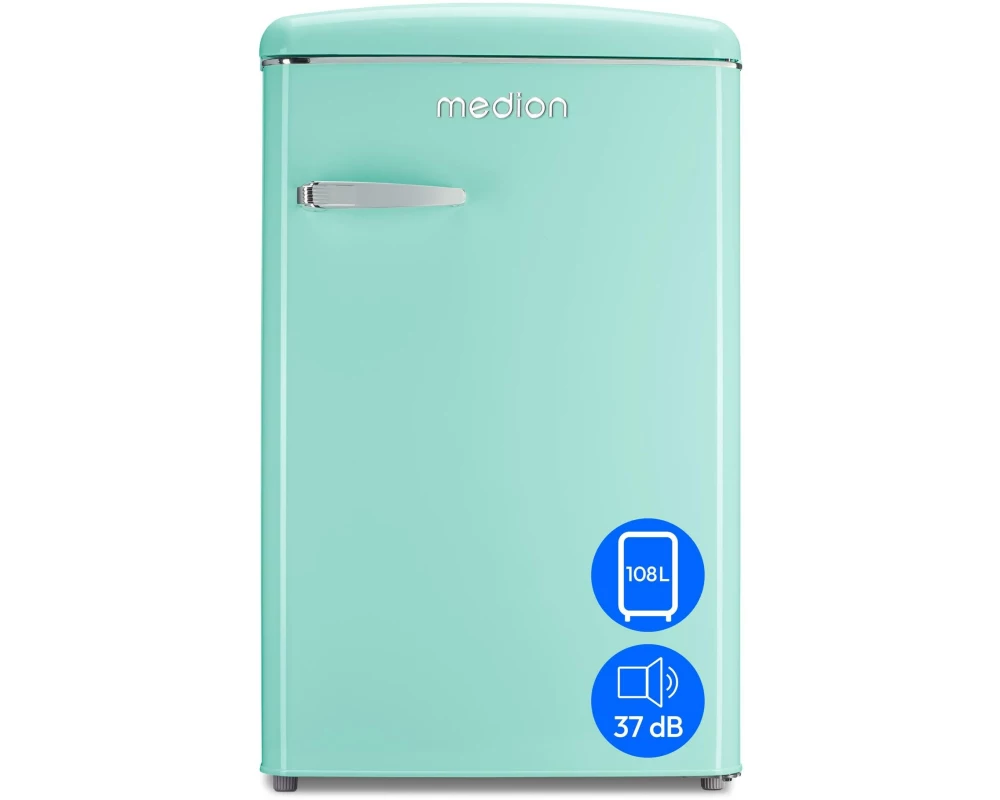 Medion Kühlschrank Life Retro MD 37790 Türkis