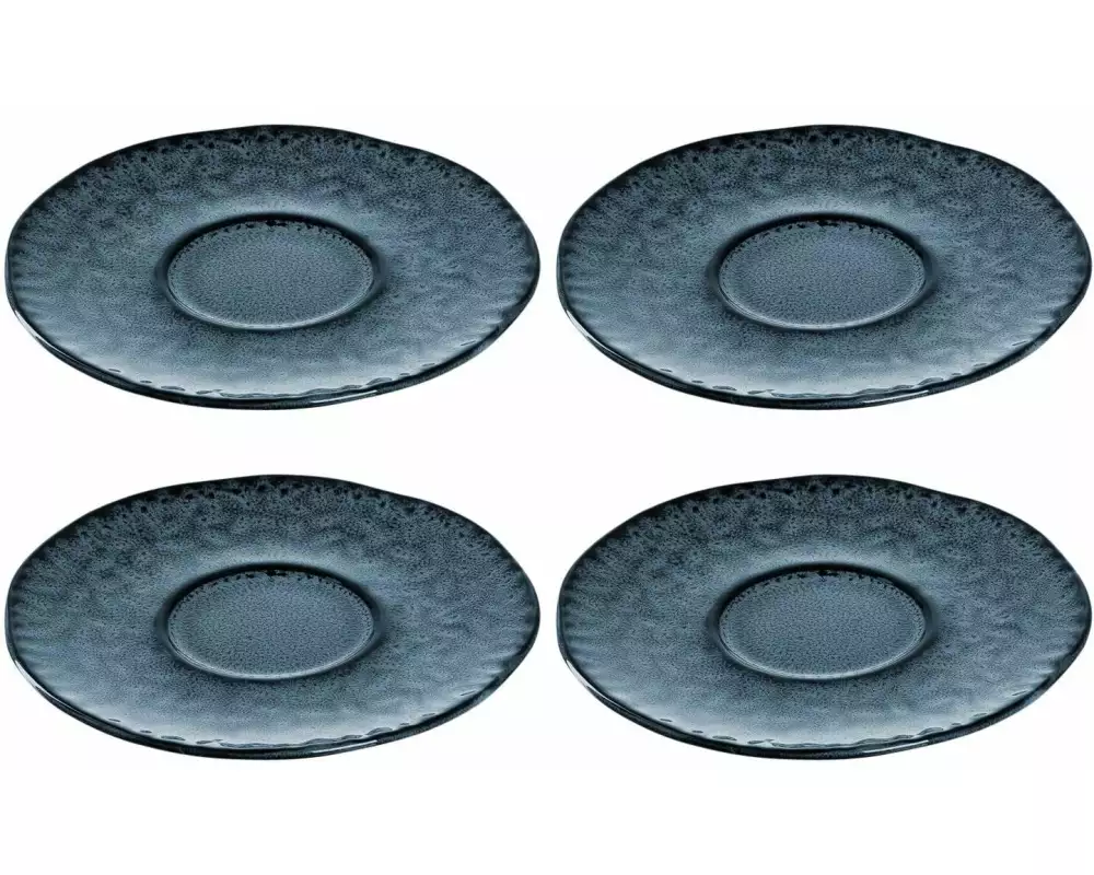 Leonardo Untertasse Matera Ø 11 cm, 4 Stück, Blau