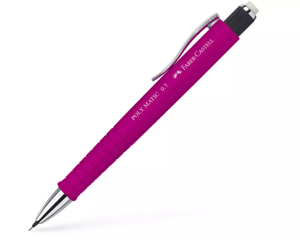 Faber-Castell Minenbleistift Faber-Castell Poly Matic B, 0.7 mm, Pink