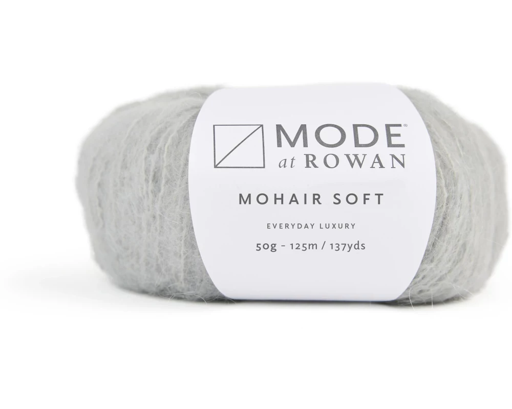 Mode at Rowan Wolle Mode Mohair Soft 50 g, 125 m, Grau