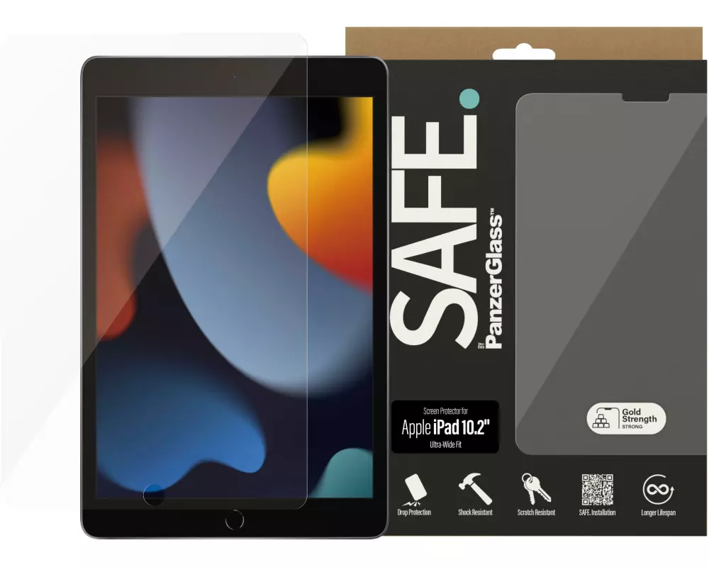 SAFE. Tablet-Schutzfolie Ultra Wide Fit Apple iPad 10.2 "